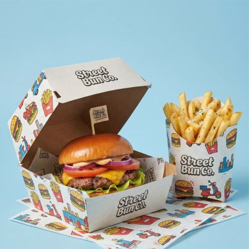 Custom Burger Boxes