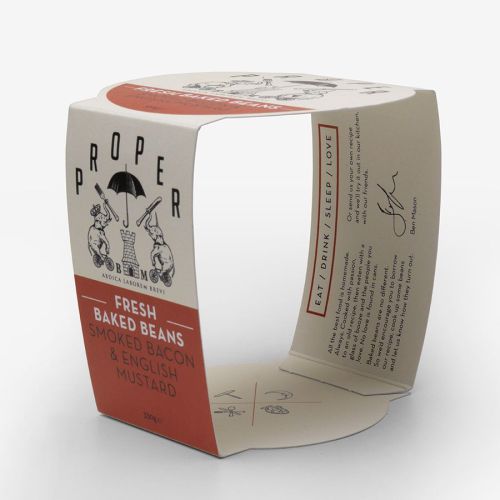 Custom Food Sleeves Packaging