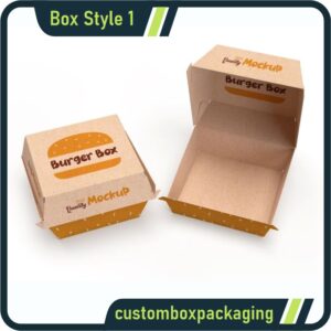 Custom Burger Boxes