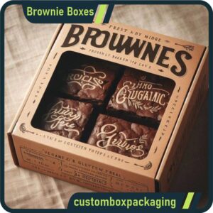 Custom Brownie Boxes Packaging